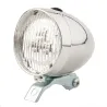 3 LED - vintage - phare de vélo - avant - flash