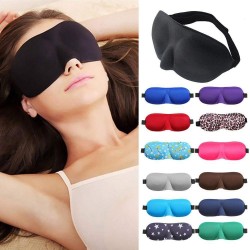 Maska do spania - miękka pianka 3D - maska na oczyMaski do spania