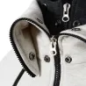 Modieuze herenhoodie - met col - lange mouwen / zakken / ritsenHoodies & Sweaters