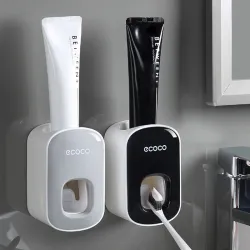 Automatic toothpaste dispenser - wall mounted