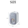 Automatic toothpaste dispenser - wall mounted