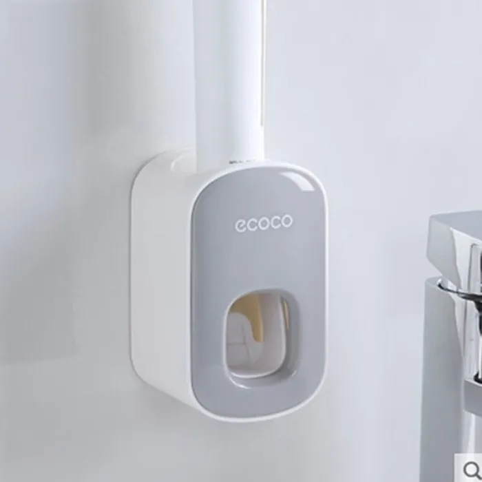 Automatic toothpaste dispenser - wall mounted