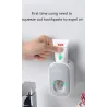 Automatic toothpaste dispenser - wall mounted