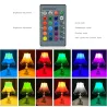 E14 - E27 - GU10 / 5W - 7W - AC110V - 220V - dimbare LED RGB lamp met IR 16 kleuren afstandsbedieningE14