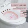 Damen-Klappbidet - WC-Sitz - Bewässerung - selbstreinigend