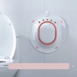Women's folding bidet - toilet seat - irrigator - self cleaning