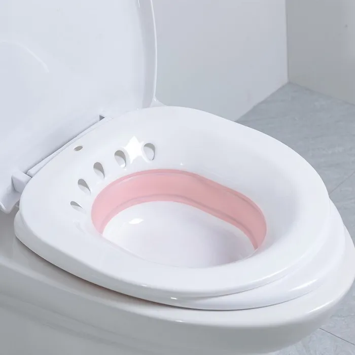 Bidet pieghevole da donna - copriwater - irrigatore - autopulente