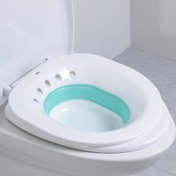 Women's folding bidet - toilet seat - irrigator - self cleaning