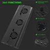 OIVO - podstawka pionowa - uchwyt - wentylator zewnętrzny - 3 porty USB - do konsoli Xbox One XXbox One