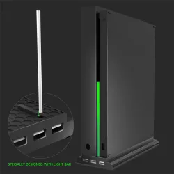OIVO - podstawka pionowa - uchwyt - wentylator zewnętrzny - 3 porty USB - do konsoli Xbox One XXbox One