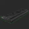 OIVO - podstawka pionowa - uchwyt - wentylator zewnętrzny - 3 porty USB - do konsoli Xbox One XXbox One