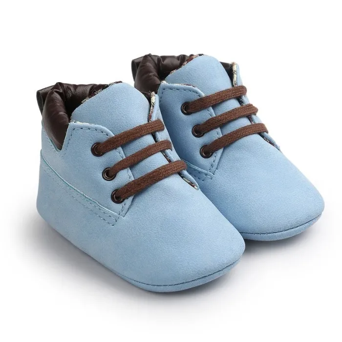 Infants / baby leather shoes - soft sole - first walkers