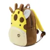 BolsasAnimales de dibujos animados en 3D - Mochila de felpa para niños - Mochila escolar