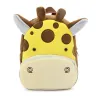 BolsasAnimales de dibujos animados en 3D - Mochila de felpa para niños - Mochila escolar