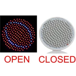 Lampa LED E27 - 200 LED - do uprawy roślin - hydroponiczna - 2 sztukiLampa Wzrostu
