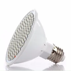 Lampe LED E27 - 200 LED - lampe de culture - culture hydroponique - 2 pièces