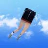 Cometa3D large legs kite - inflatable with kite line