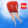 Latawiec 3D z dużymi nogami - nadmuchiwany - z linką latawcaLatawce