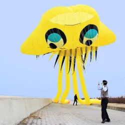 CometaLarge jellyfish - 3D octopus - kite - 5 m
