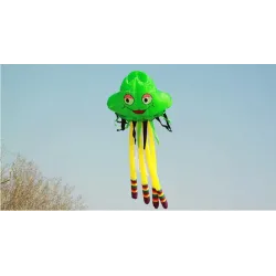 Duża meduza - ośmiornica 3D - latawiec - 5 mLatawce