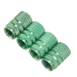 Universal-Autoreifen-Luftventilkappen aus Aluminium - 4 Stück
