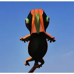 CometaLagarto grande - gecko - cometa - inflable - línea simple - 12m