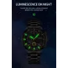 NIBOSI - montre de luxe pour homme - étanche - Quartz - acier inoxydable