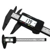 6 tum 150 mm digital kaliper - linjal - precisionsmätning - kolfiber