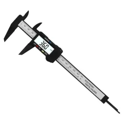 6 tum 150 mm digital kaliper - linjal - precisionsmätning - kolfiber