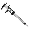 CalibradorPinza digital de 6 pulgadas y 150 mm - regla - medición de precisión - fibra de carbono