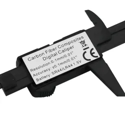 6 Zoll 150mm digitaler Messschieber - Lineal - Präzisionsmessung - Kohlefaser