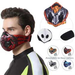 Outdoor sports cycling face mask - windproof - breathing - filter