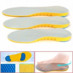 Sportliche / orthopädische Einlagen - Fußgewölbestütze - Memory Foam Pads