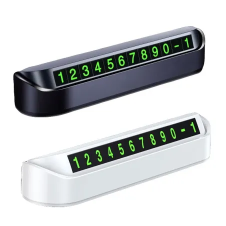 Luminous carphone number parking card - automobile accessories