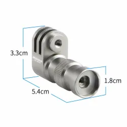 GoPro - caméra d'action - support de roue de vélo - moyeu de roue - support de support - acier