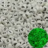 Mixed luminous acrylic beads - DIY - jewelry