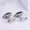Luxury square crystal cufflinks