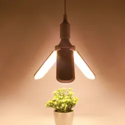 LED plant grow light - fito-lamp - full spectrum - tube - foldable - 4 pieces