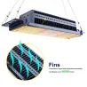 Oświetlenie LED do uprawy roślin - pełne spektrum - fito-lampa - 465 LED - 300W - 4 sztukiLampa Wzrostu