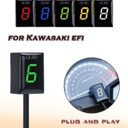 Gear indicator - motorcycle speed display meter - gear display holder - waterproof - for Kawasaki