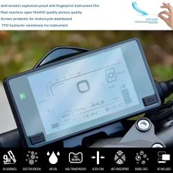 Screenprotector voor motorcluster - antikrasfilm - voor CFMOTO 250SR / 250NK / 300NK / 400 GT / 650 GTMotorfiets onderdelen