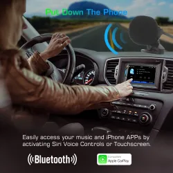 Autoradio - MP5-speler - 2Din - touchscreen - Bluetooth - Mirror Link - USB - Bluetooth - AndroidRadio