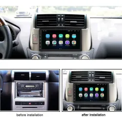 Universelles Autoradio - MP5-Player - 2 Din - Android - Bluetooth - GPS - MirrorLink - Touchscreen - Kamera
