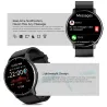 LIGE - Smart Watch - pełny ekran dotykowy - fitness tracker - ciśnienie krwi - wodoodporny - Bluetooth - Android IOSInteligen...