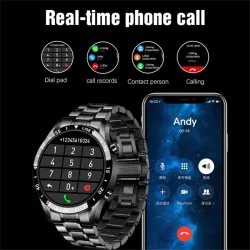 LUIK - Smart Watch - touchscreen - fitnesstracker - bloeddruk - waterdicht - Bluetooth - Android iOSSmart-Wear