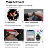 LIGE - Smart Watch - Touchscreen - Fitness Tracker - Blutdruck - Wasserdicht - Bluetooth - Android iOS