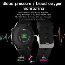 Luksusowy Smart Watch - pulsometr - ciśnienie krwi - wodoodporny - iOS AndroidInteligentne zużycie