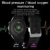 Luksusowy Smart Watch - pulsometr - ciśnienie krwi - wodoodporny - iOS AndroidInteligentne zużycie