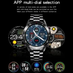 Luksusowy Smart Watch - pulsometr - ciśnienie krwi - wodoodporny - iOS AndroidInteligentne zużycie