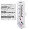 Termometr wiszący ścienny - miernik temperatury / wilgotności - wewnętrzny / zewnętrzny - 23cmTermometry
